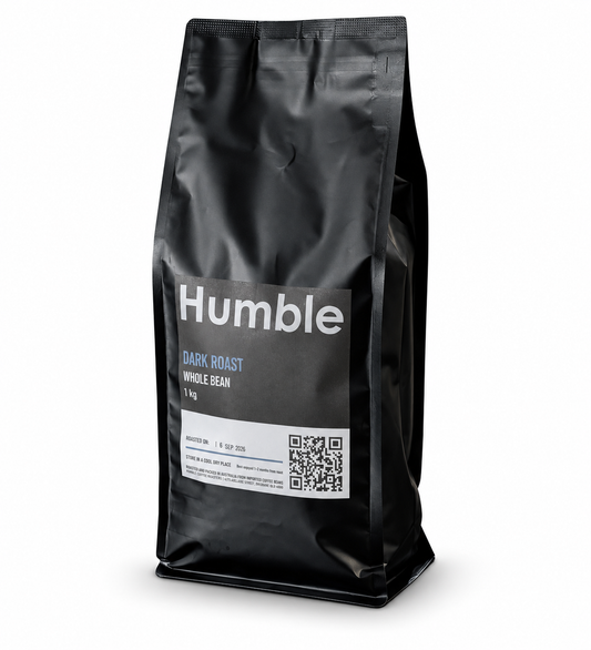 Humble Dark - 100% arabica roasted coffee beans