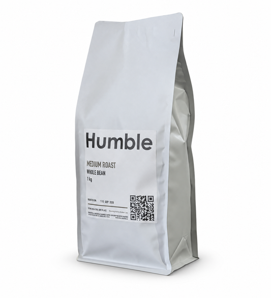 Humble Medium - 100% arabica roasted coffee beans